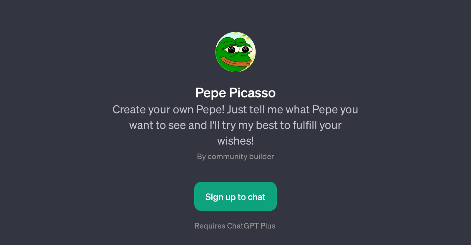 Pepe Picasso website