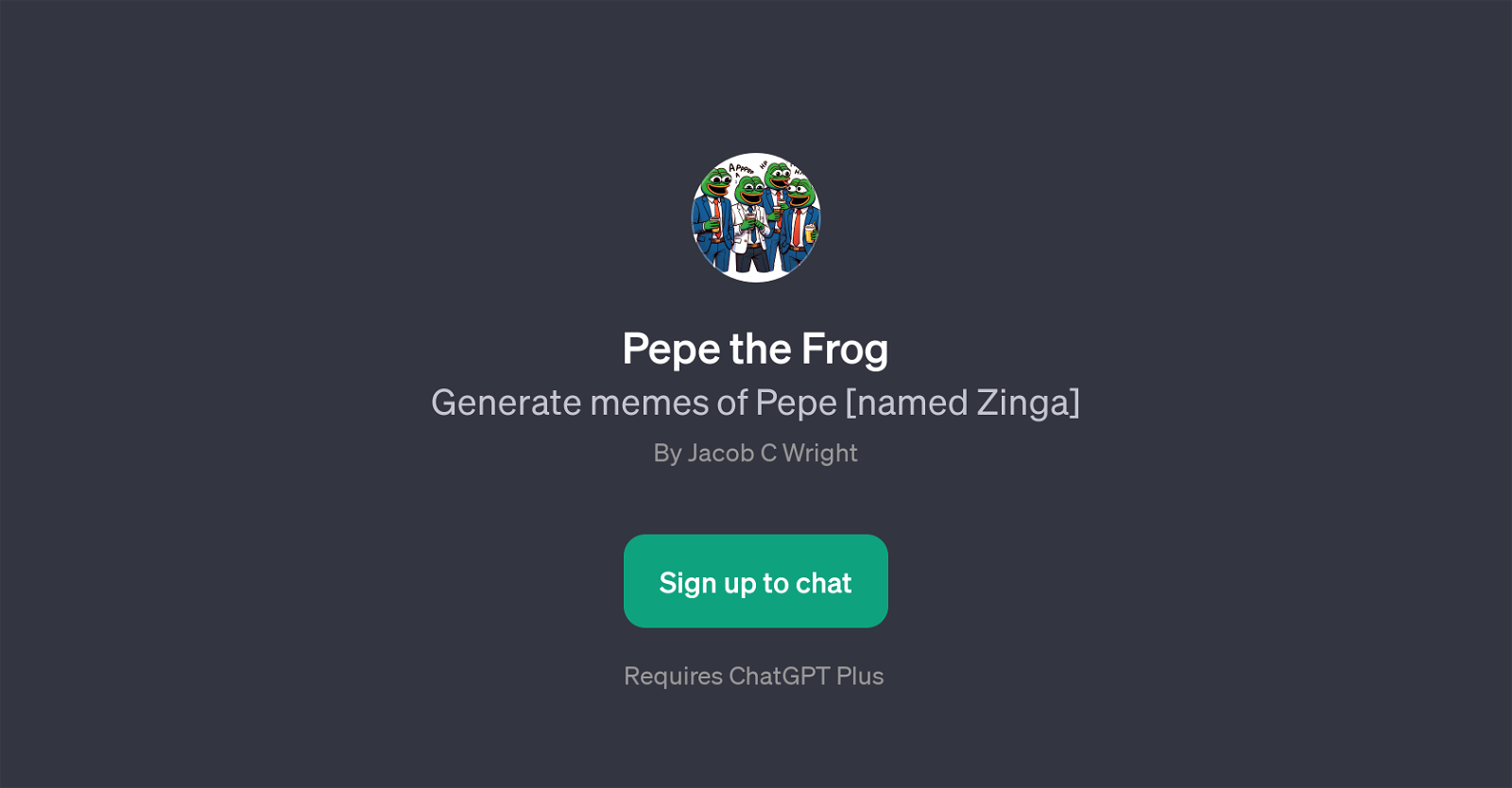Pepe the Frog website