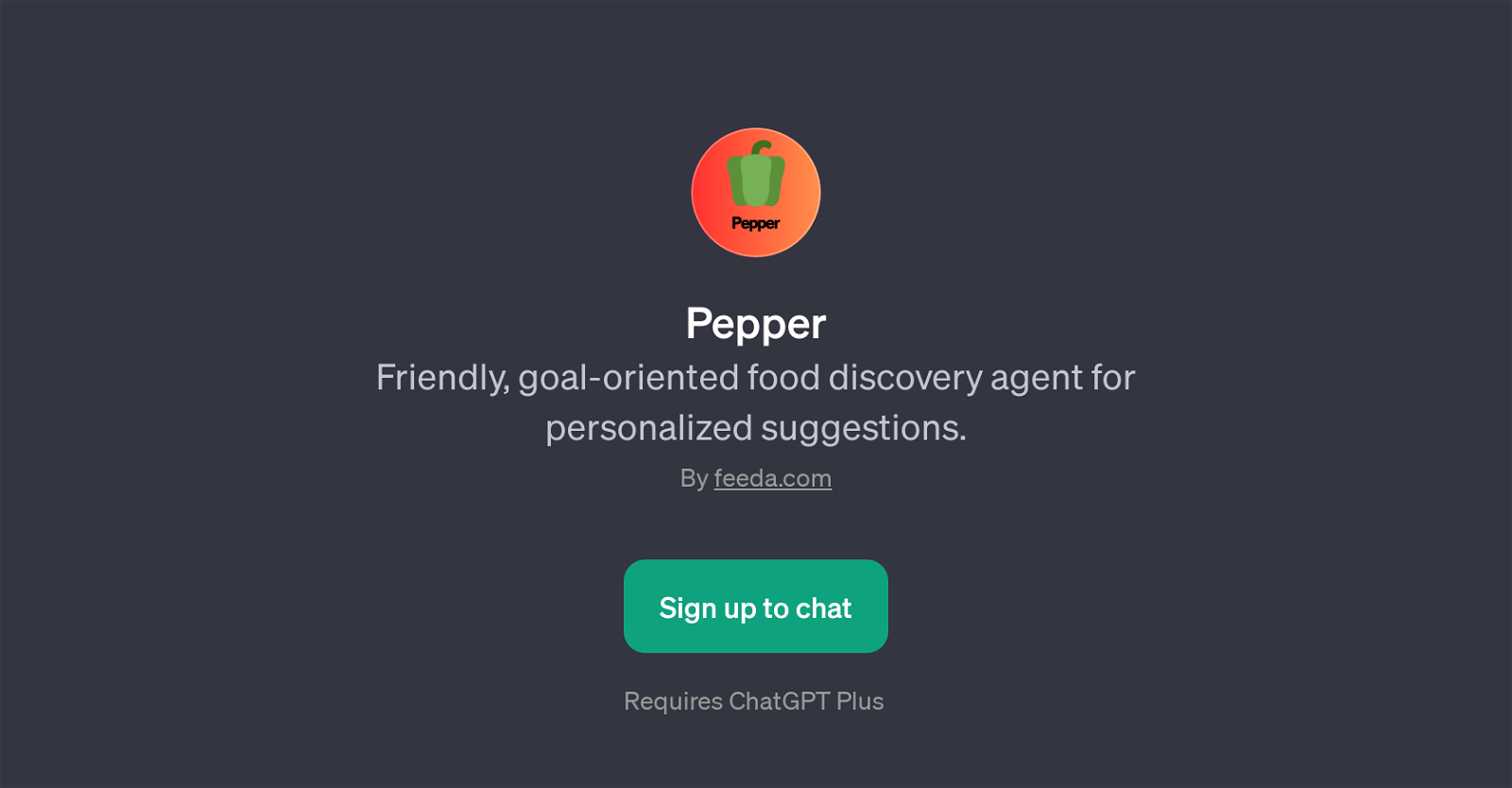 Pepper website