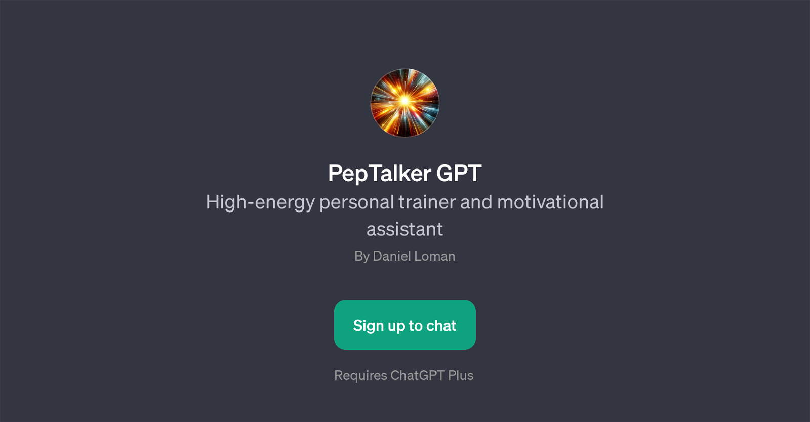 PepTalker GPT website