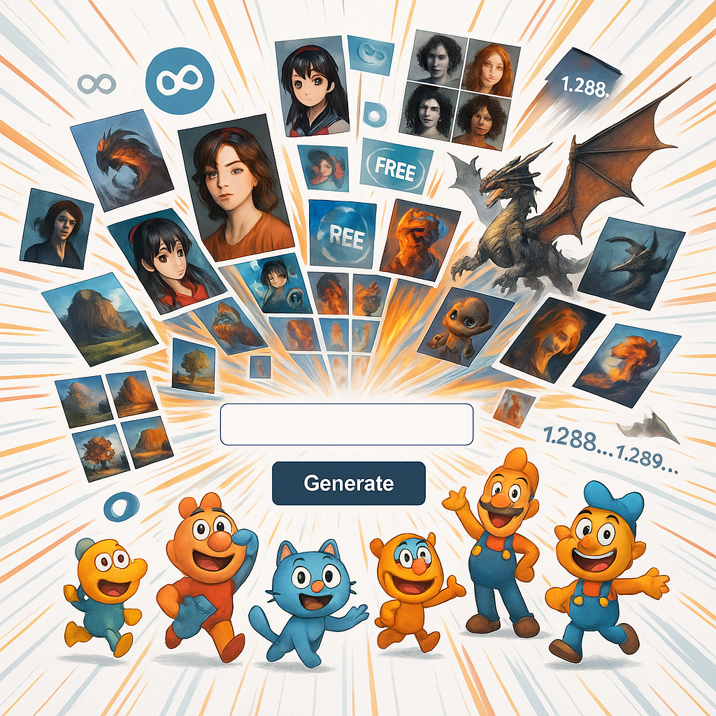 PERCHANCE.org AI image Generator alt - Free AI Tool | TAAFT