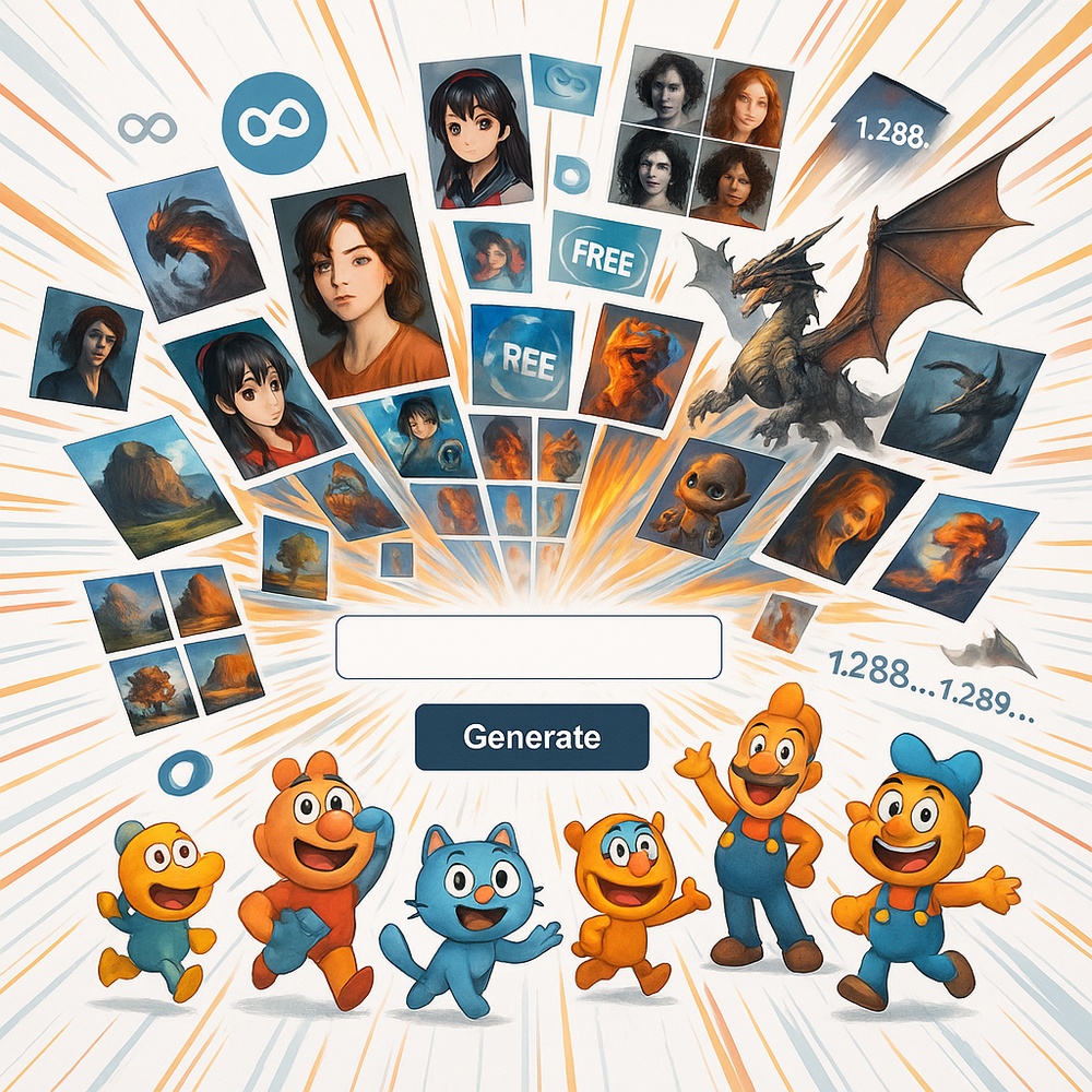 PERCHANCE.org AI image Generator alt website