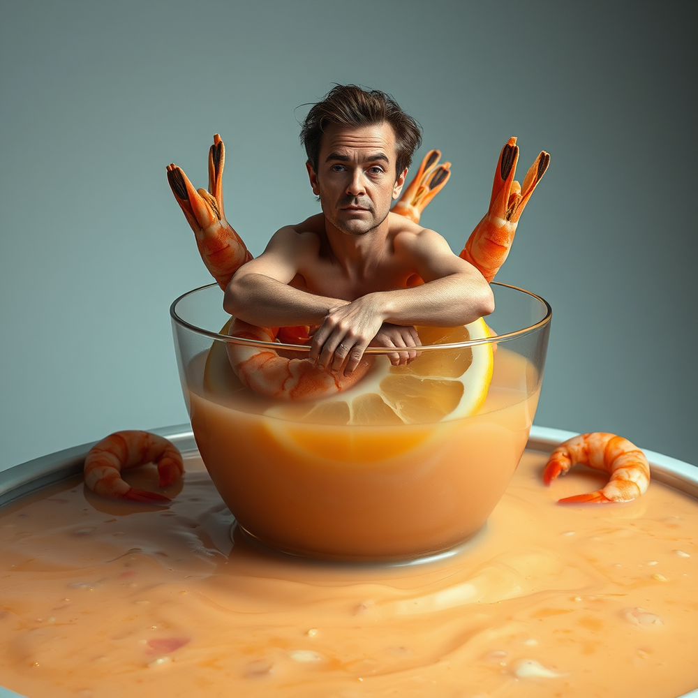 Perched Above the Colossal Shrimp Cocktail website