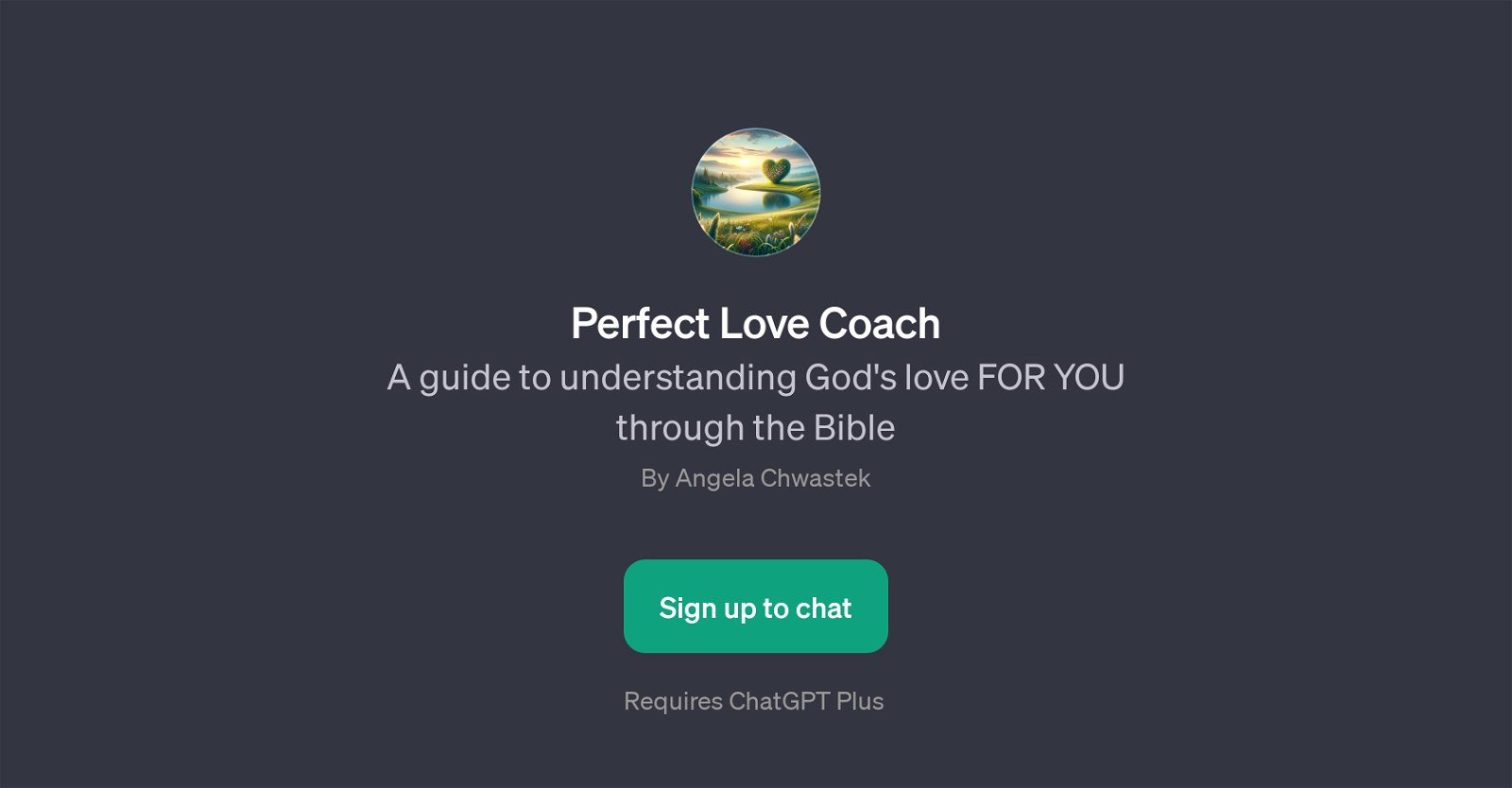 Perfect Love Coach website