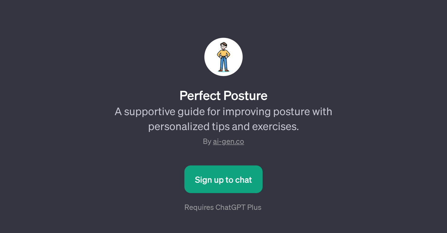Perfect Posture website