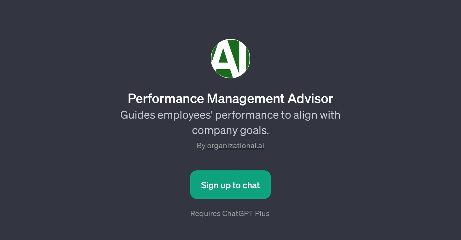 Performance Management Advisor website