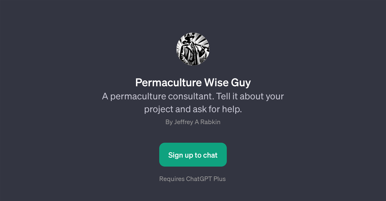 Permaculture Wise Guy website