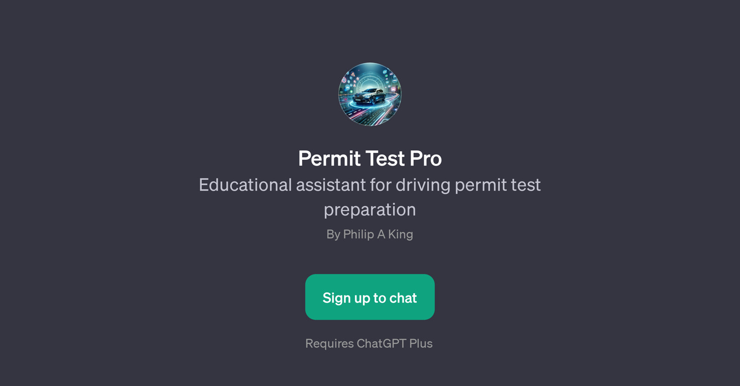 Permit Test Pro website