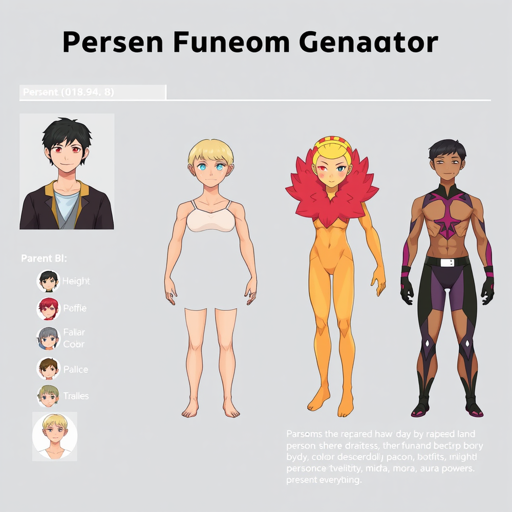 Person Fusion Generator website