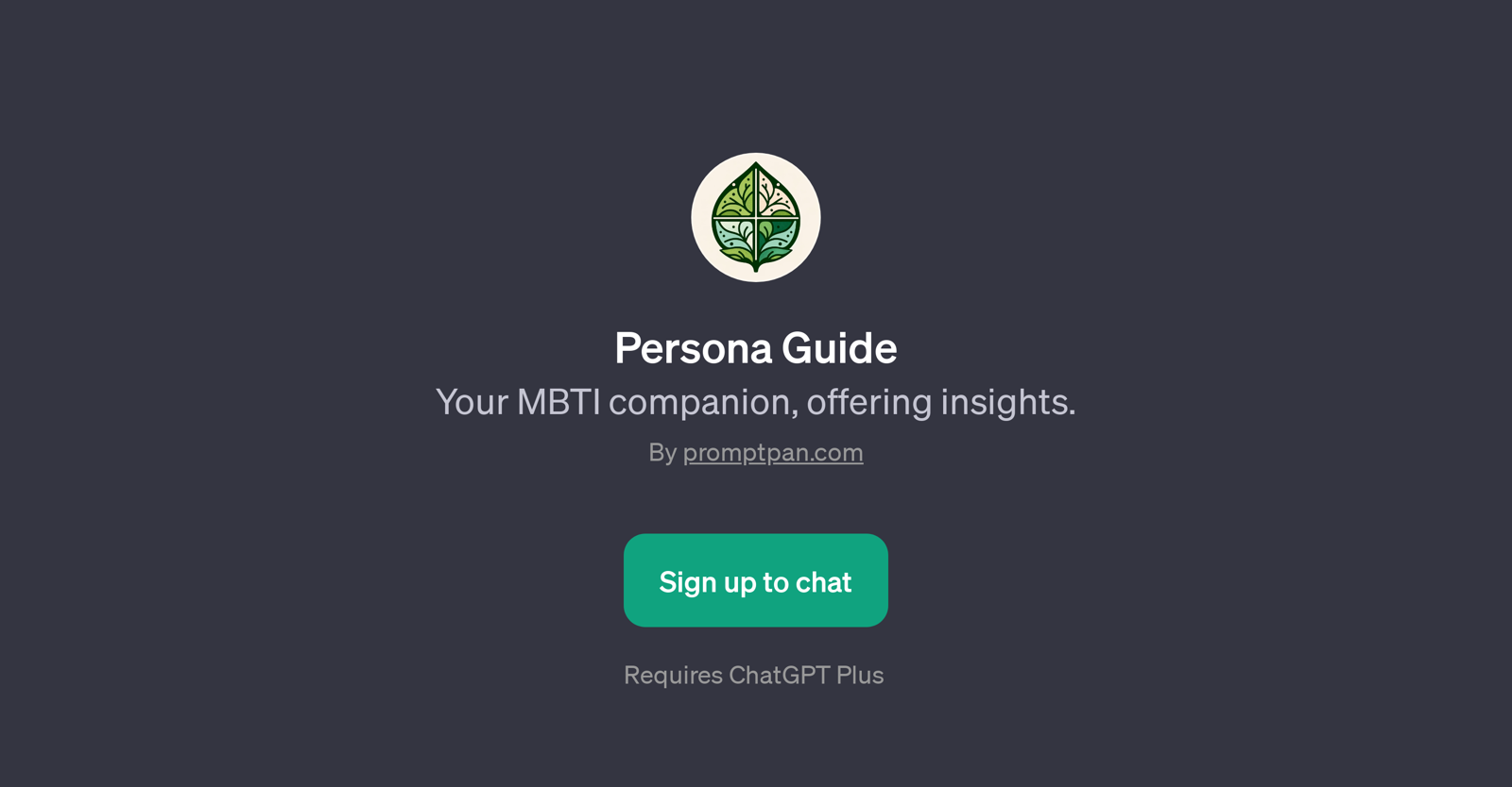 Persona Guide website