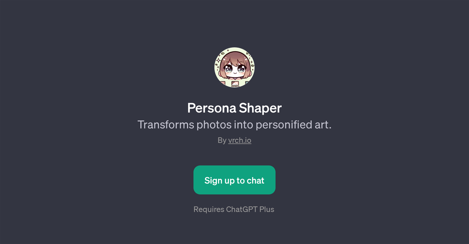 Persona Shaper website