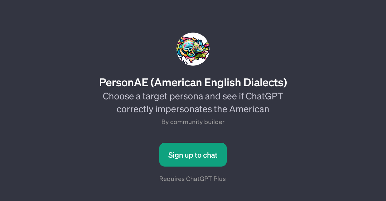 PersonAE (American English Dialects) website