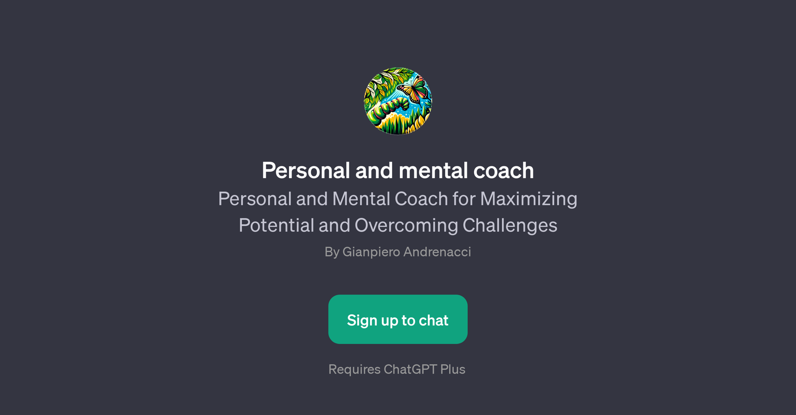 Personal and Mental Coach website