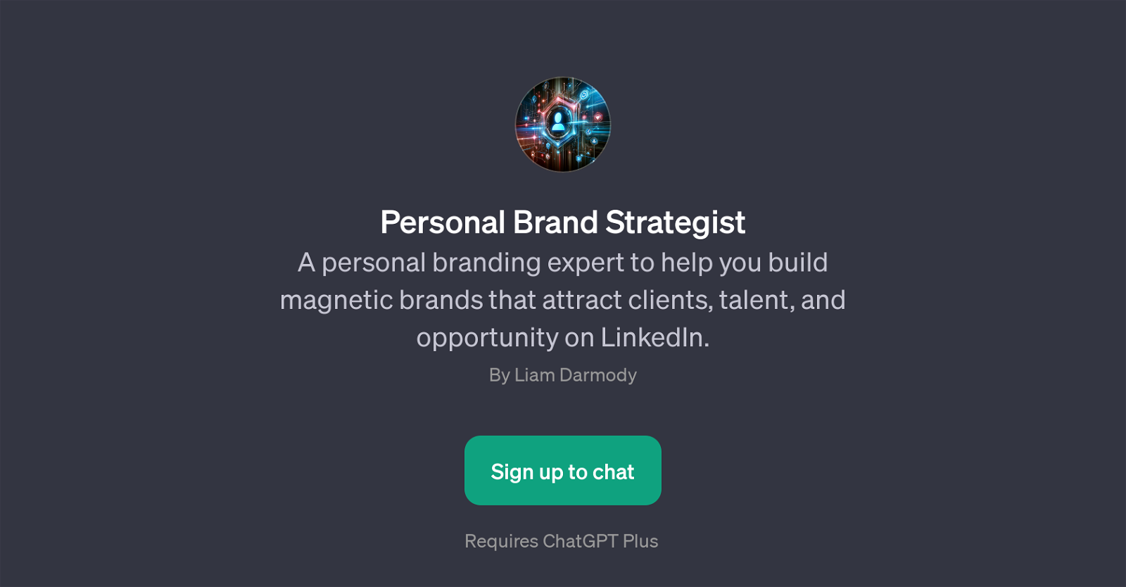 Personal Brand Strategist website