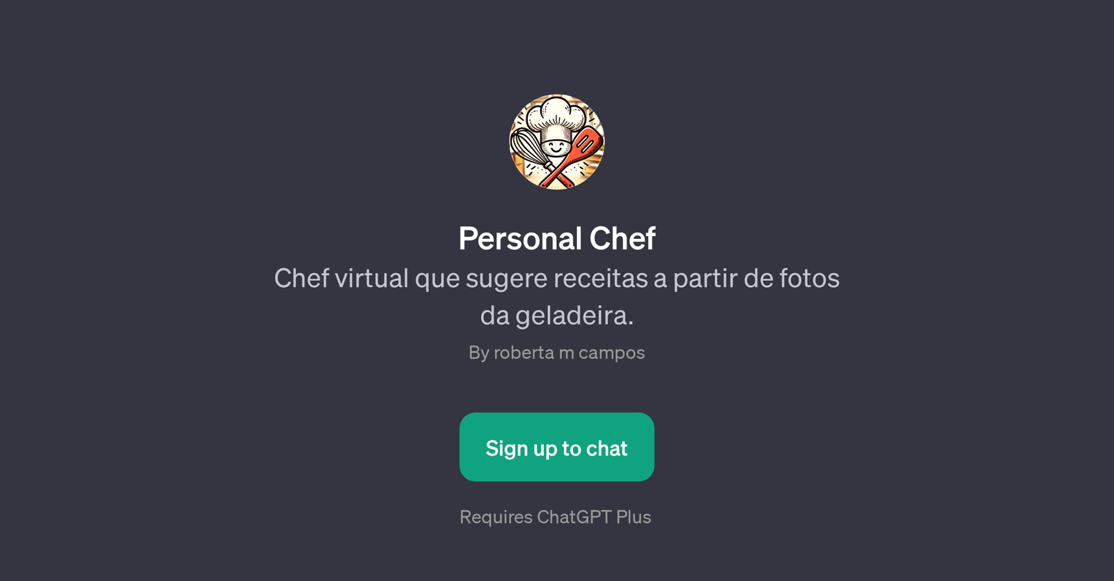 Personal Chef website