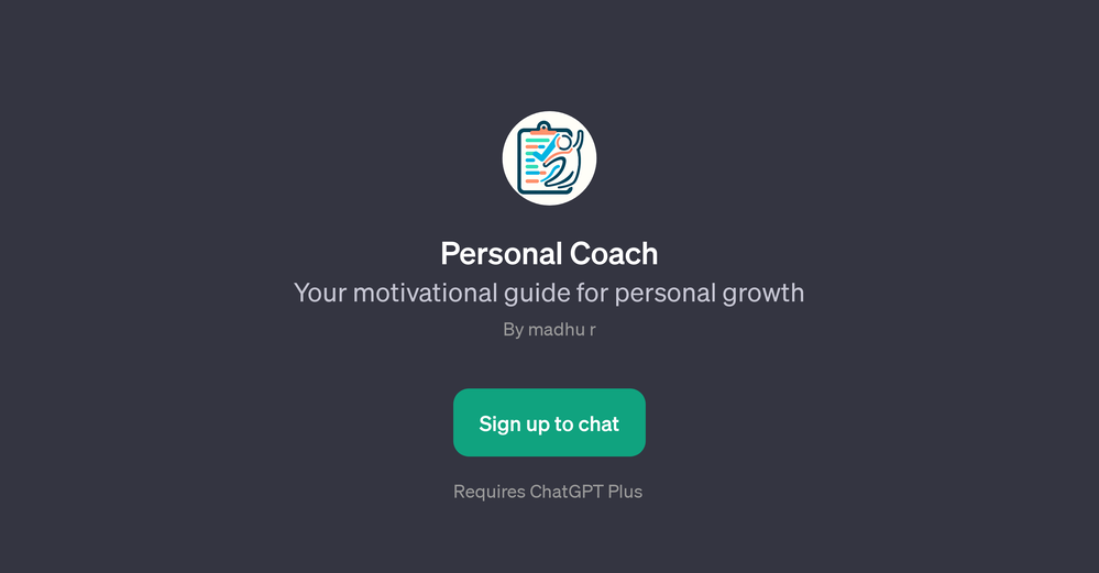 Personal Coach website