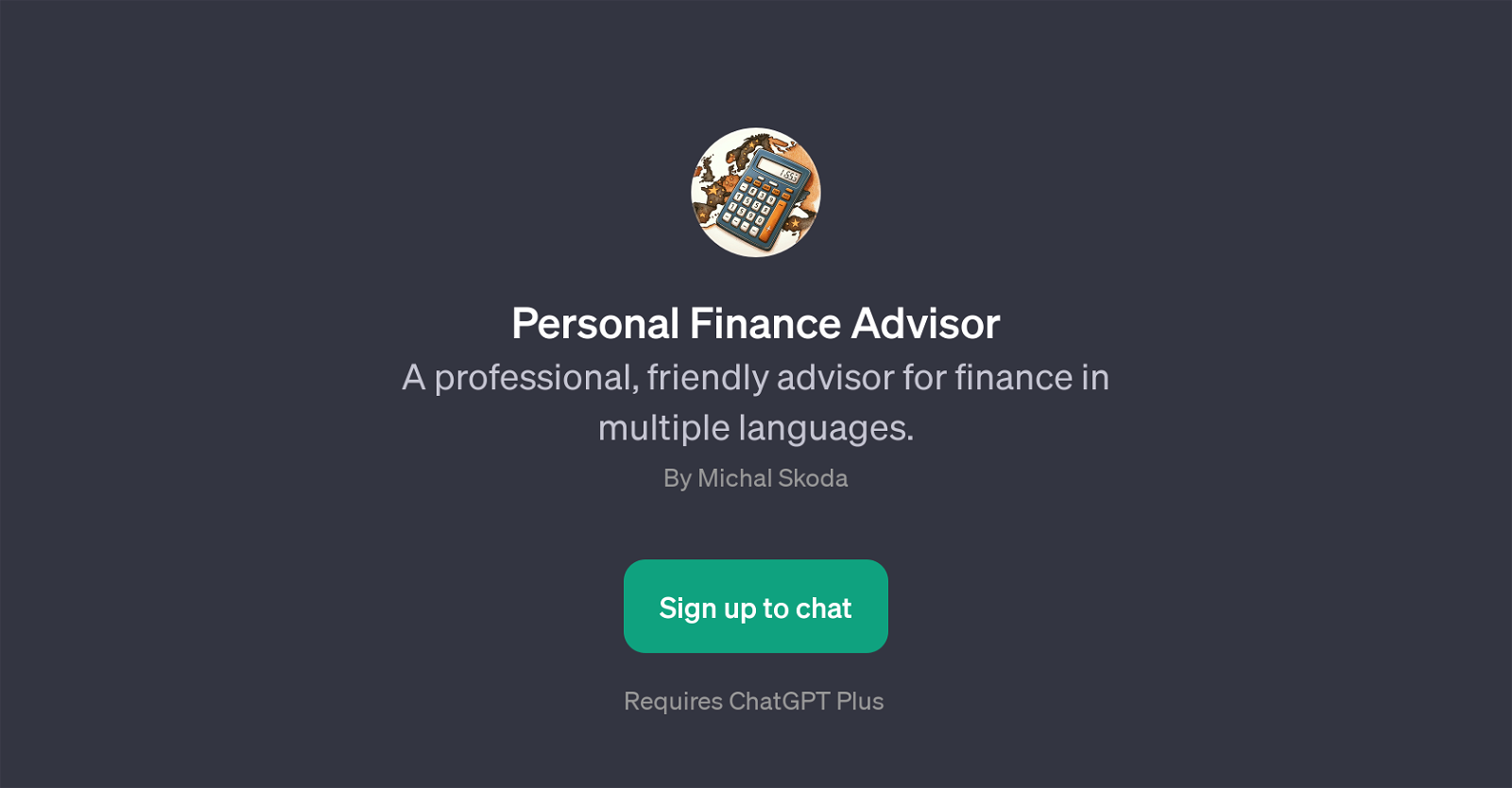 Personal Finance Advisor website