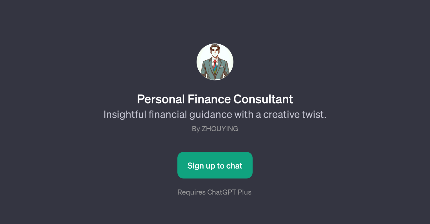 Personal Finance Consultant website