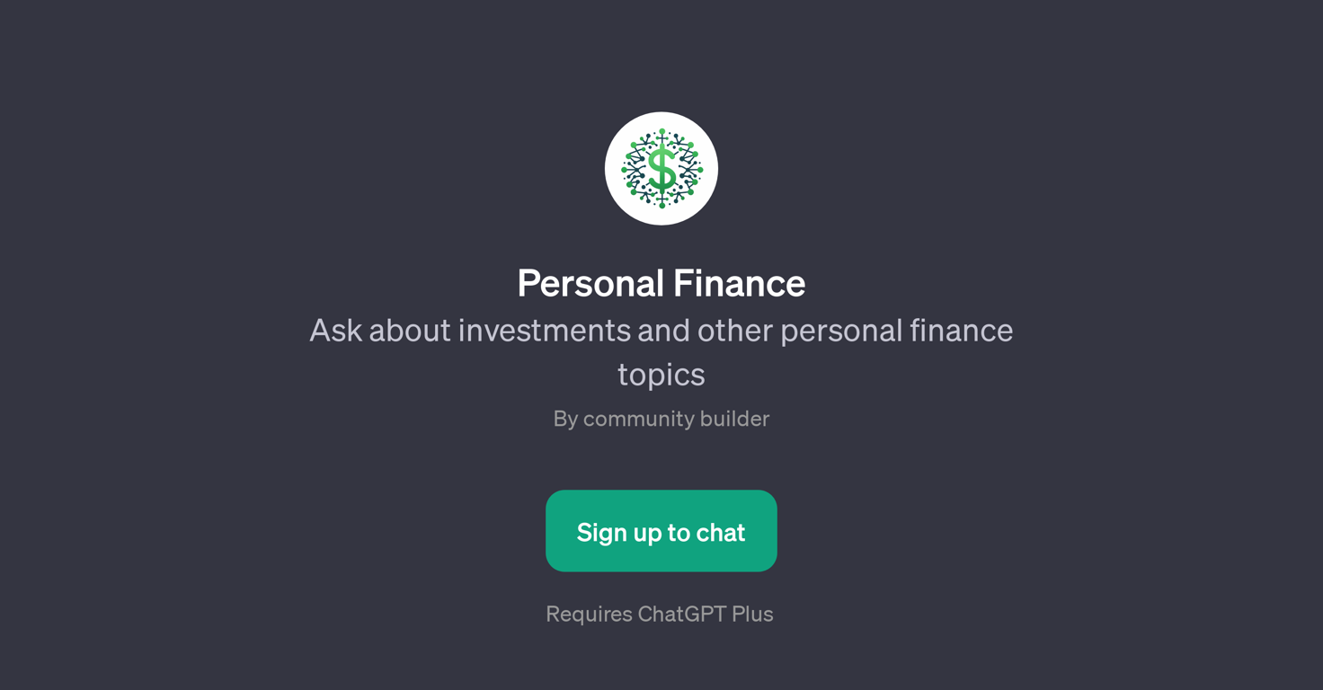 Personal Finance website