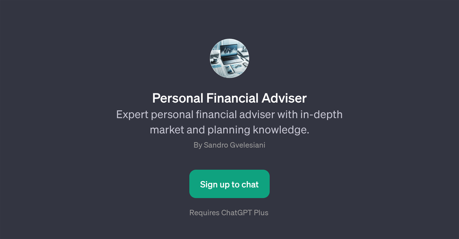 Personal Financial Adviser website