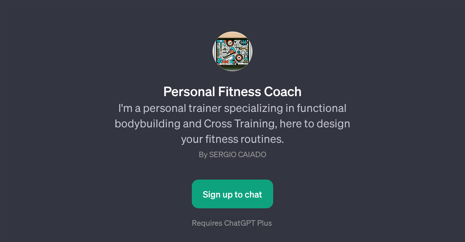 Personal Fitness Coach website
