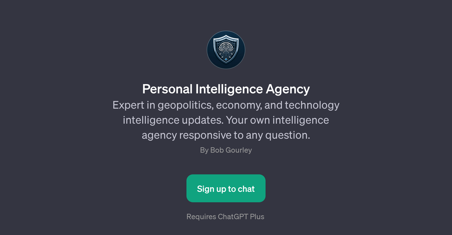 Personal Intelligence Agency website