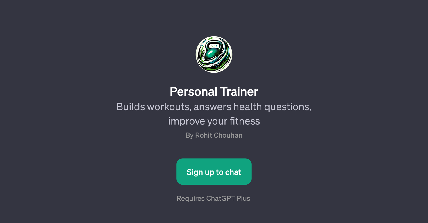 Personal Trainer website