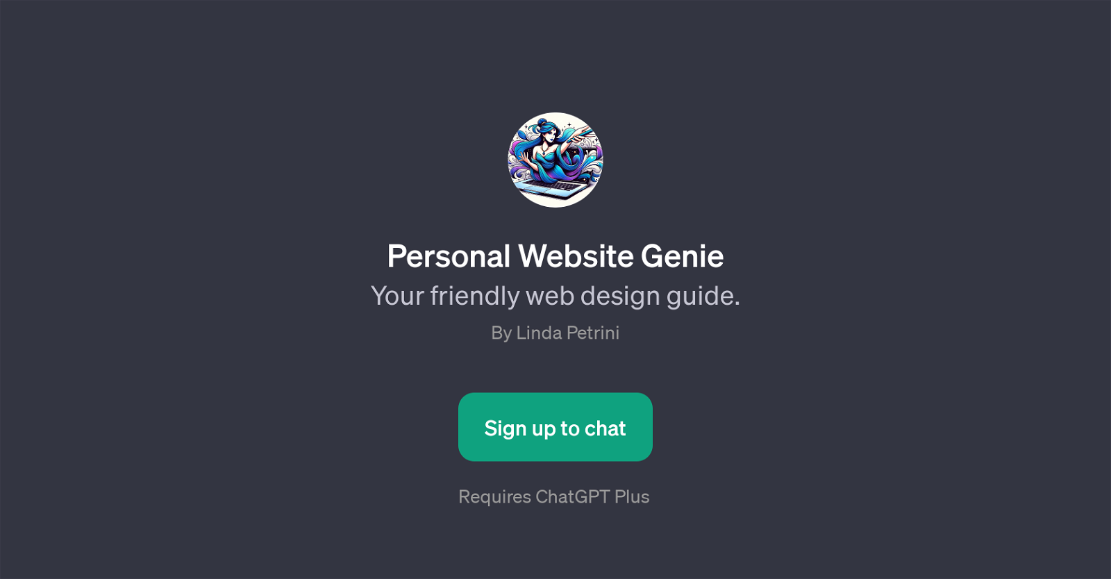 Personal Website Genie website