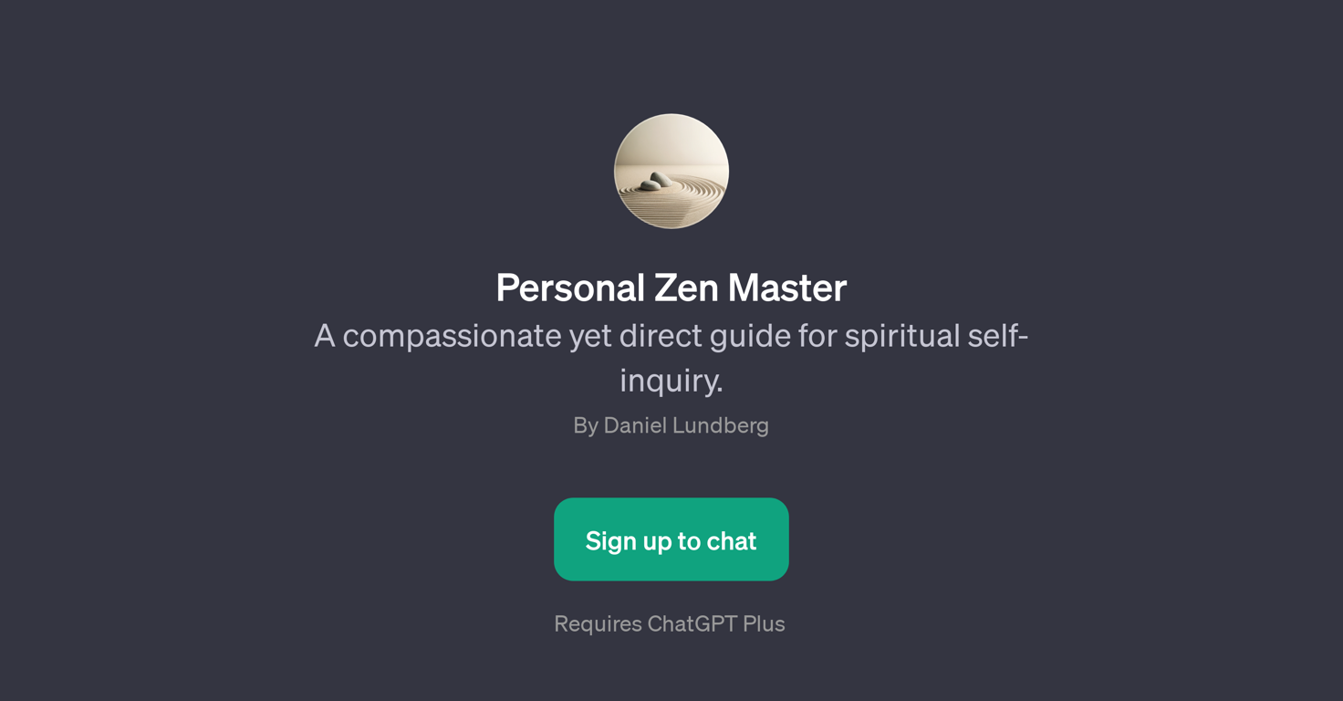Personal Zen Master website