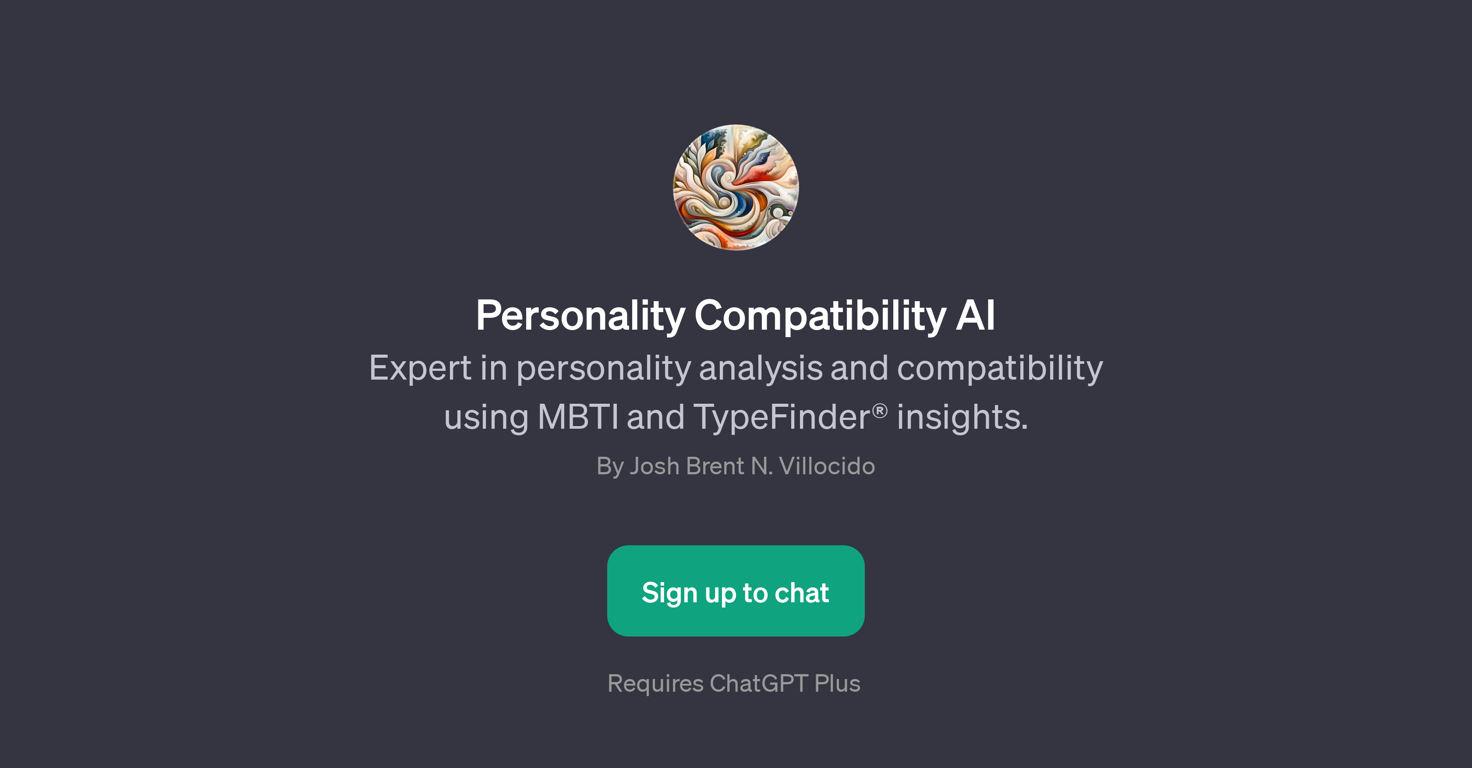 Personality Compatibility AI website