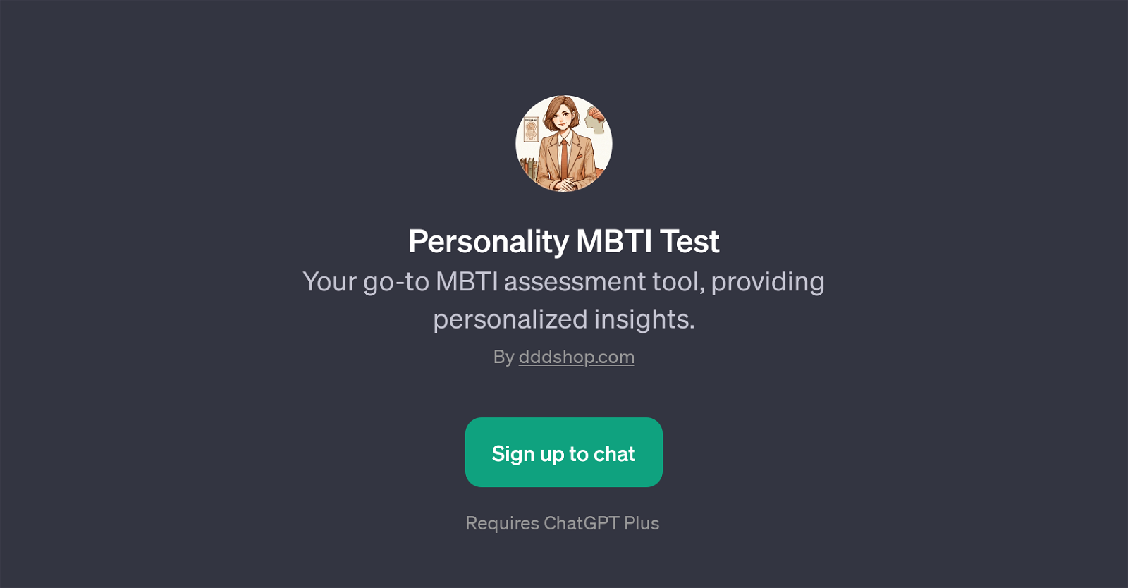 Personality MBTI Test website