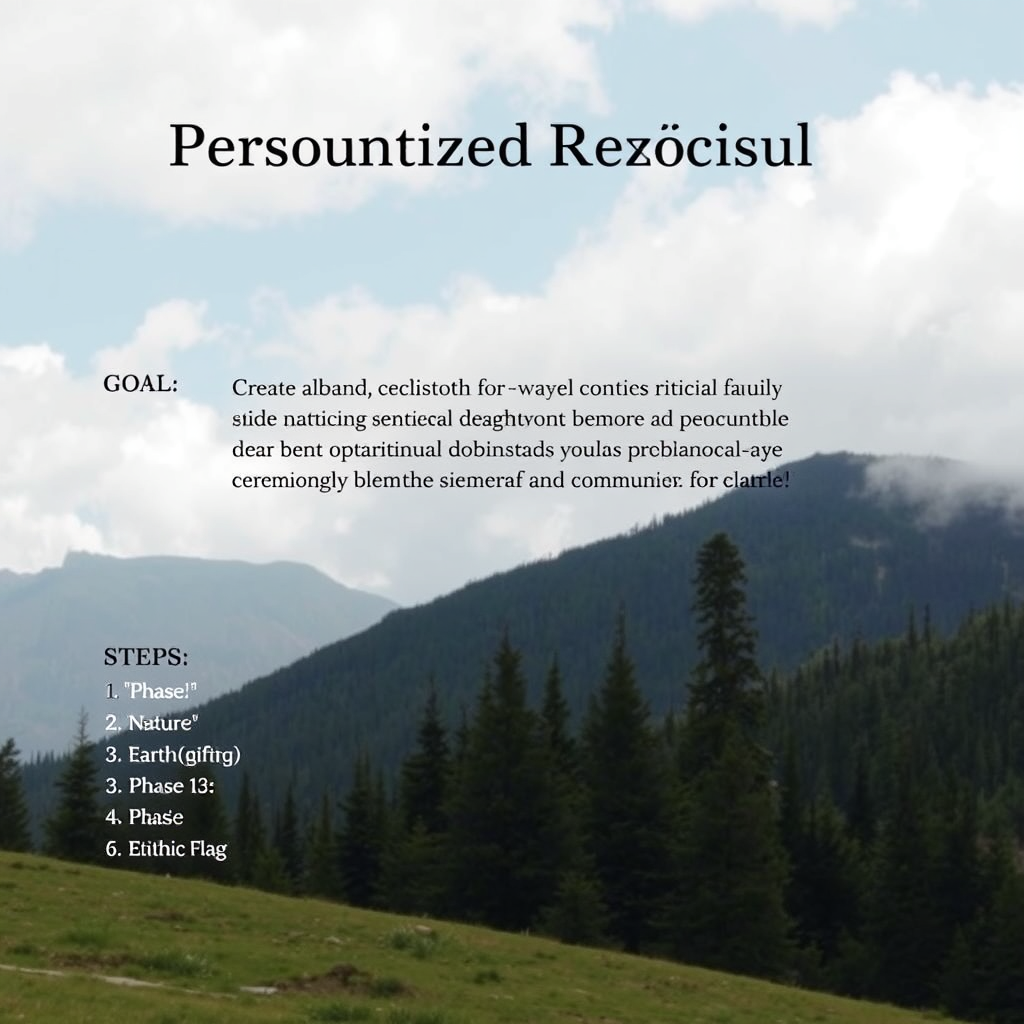 Personalized Ritual Designer - (Free, No Signup AI Tool)