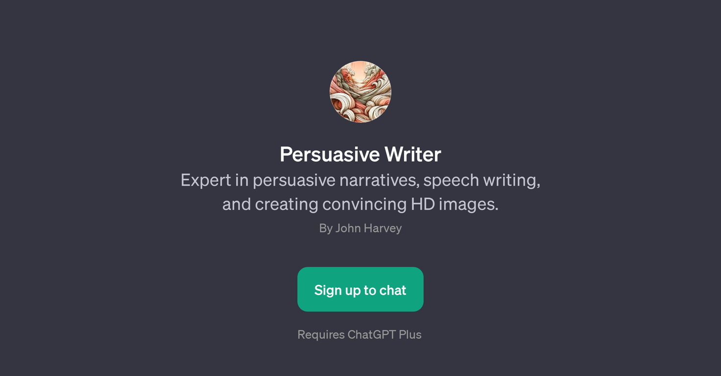 Persuasive Writer website