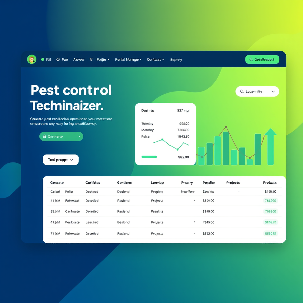 Pest control Technical manager website