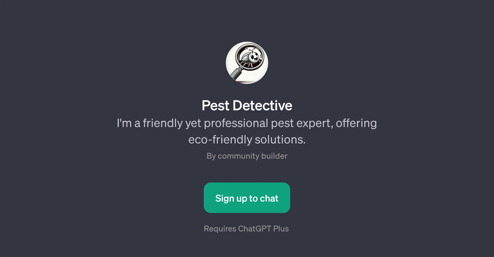 Pest Detective website