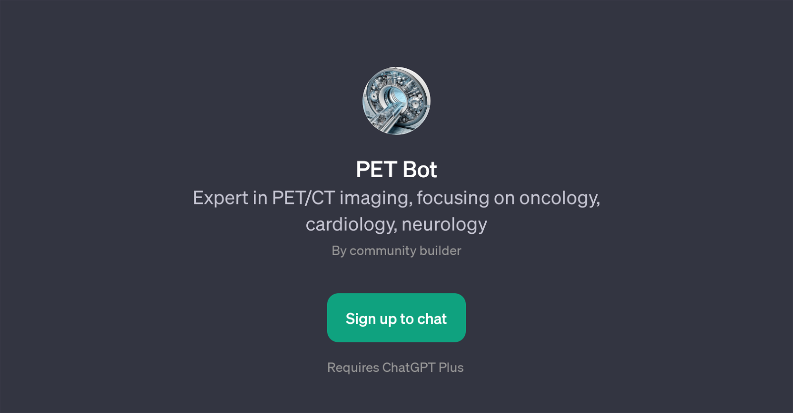 PET Bot website