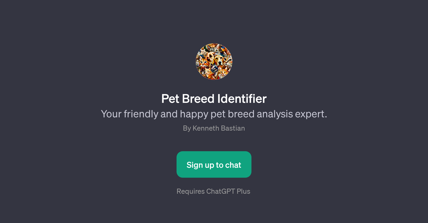 Pet Breed Identifier website