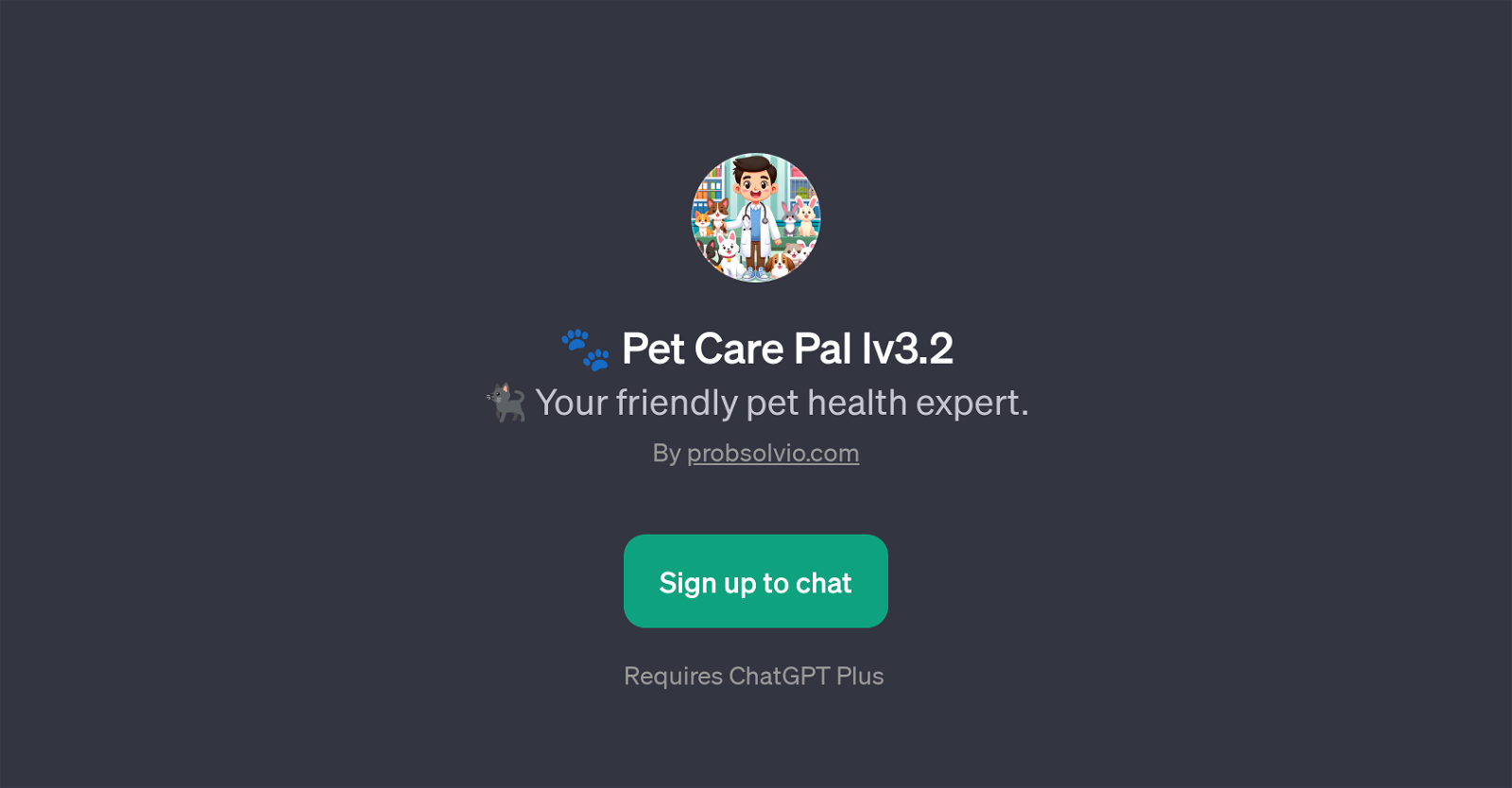 Pet Care Pal lv3.2 website