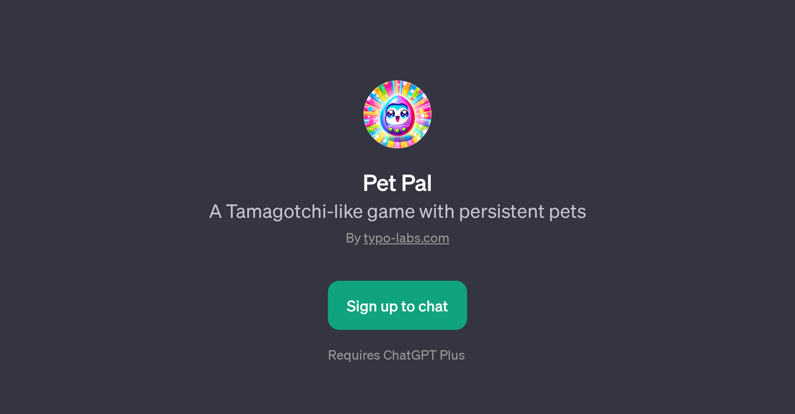 Pet Pal website
