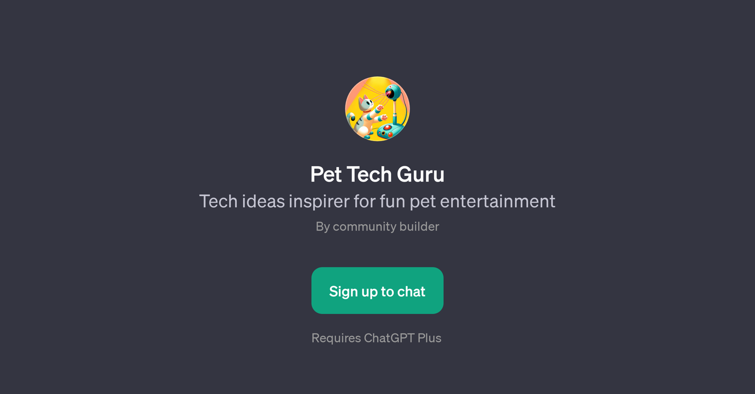 Pet Tech Guru website