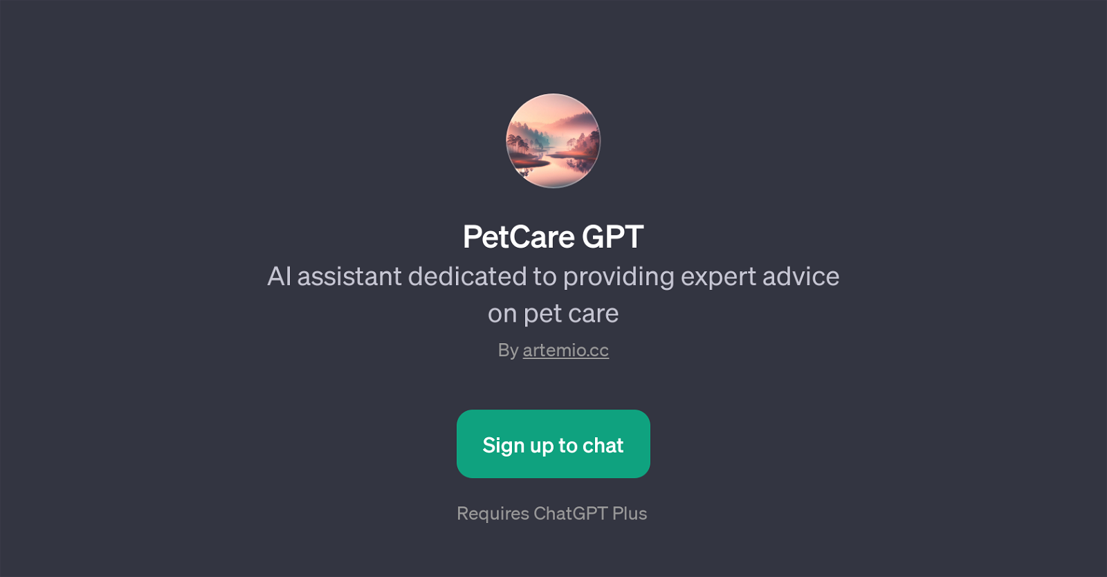 PetCare GPT website