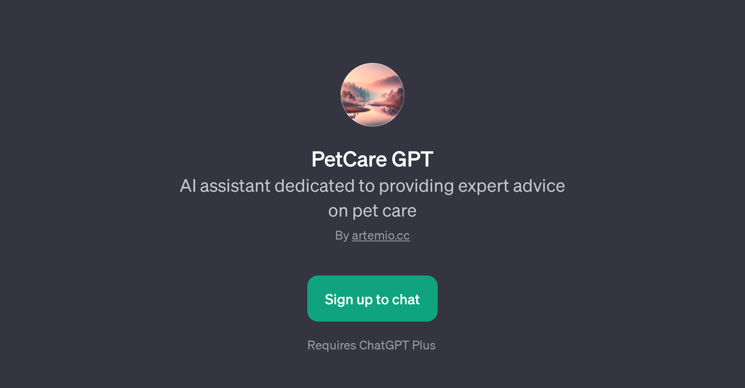 PetCare GPT website