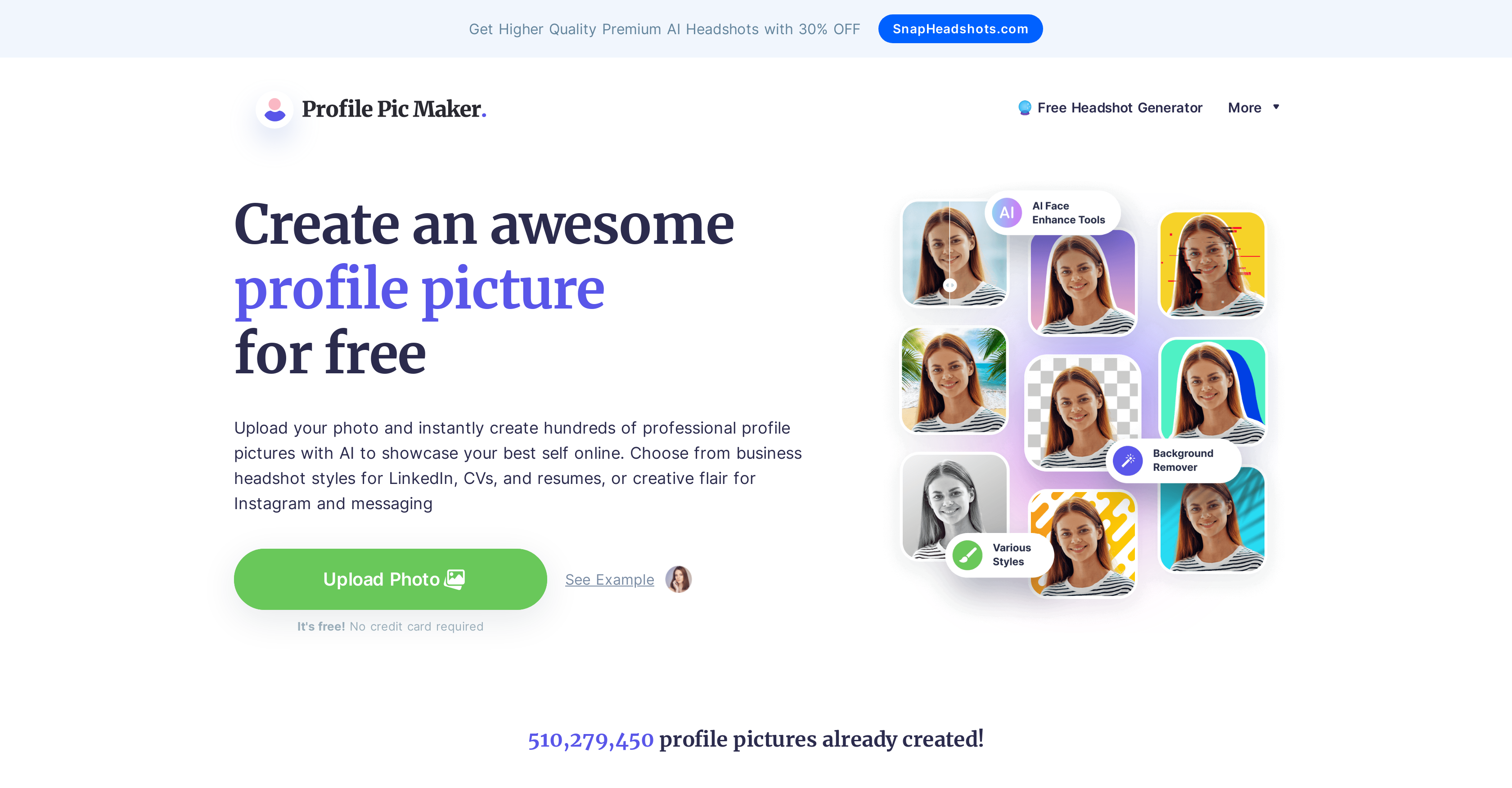 Free Profile Picture Maker - Generate your PFP with AI