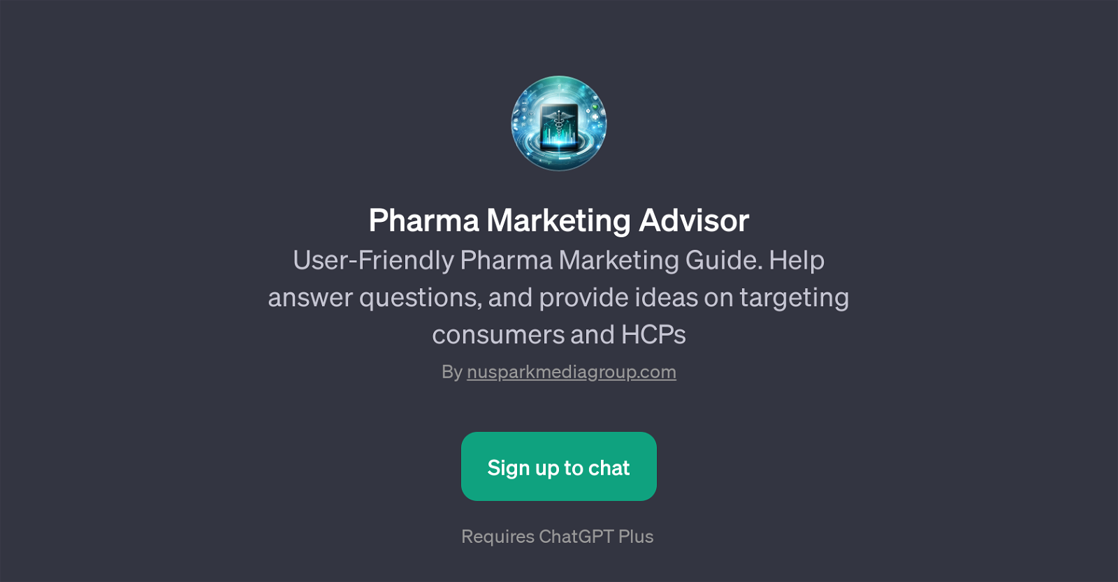 Pharma Marketing Advisor website