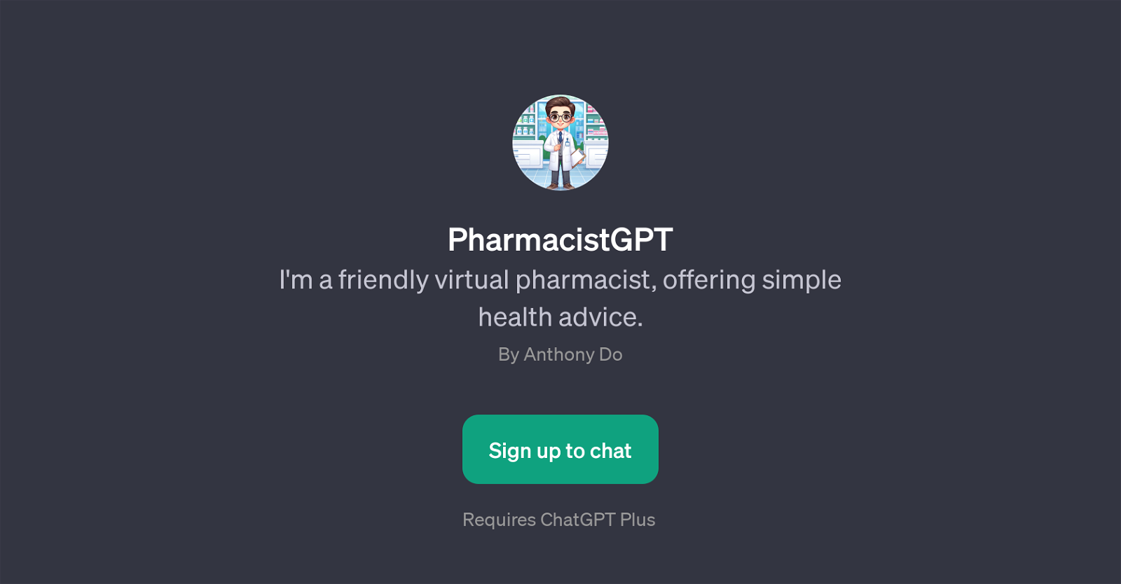 PharmacistGPT website