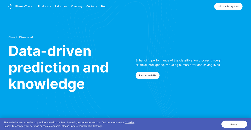 PharmaTrace  website