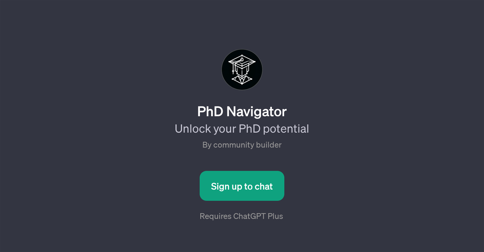 PhD Navigator website
