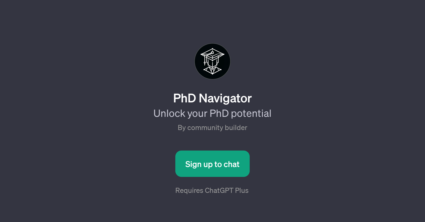 PhD Navigator website