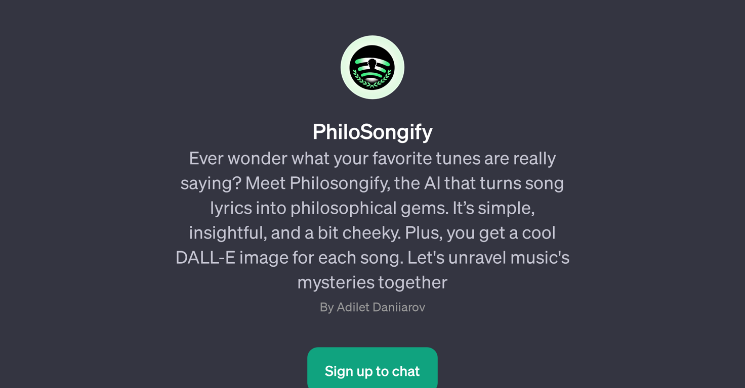 PhiloSongify website