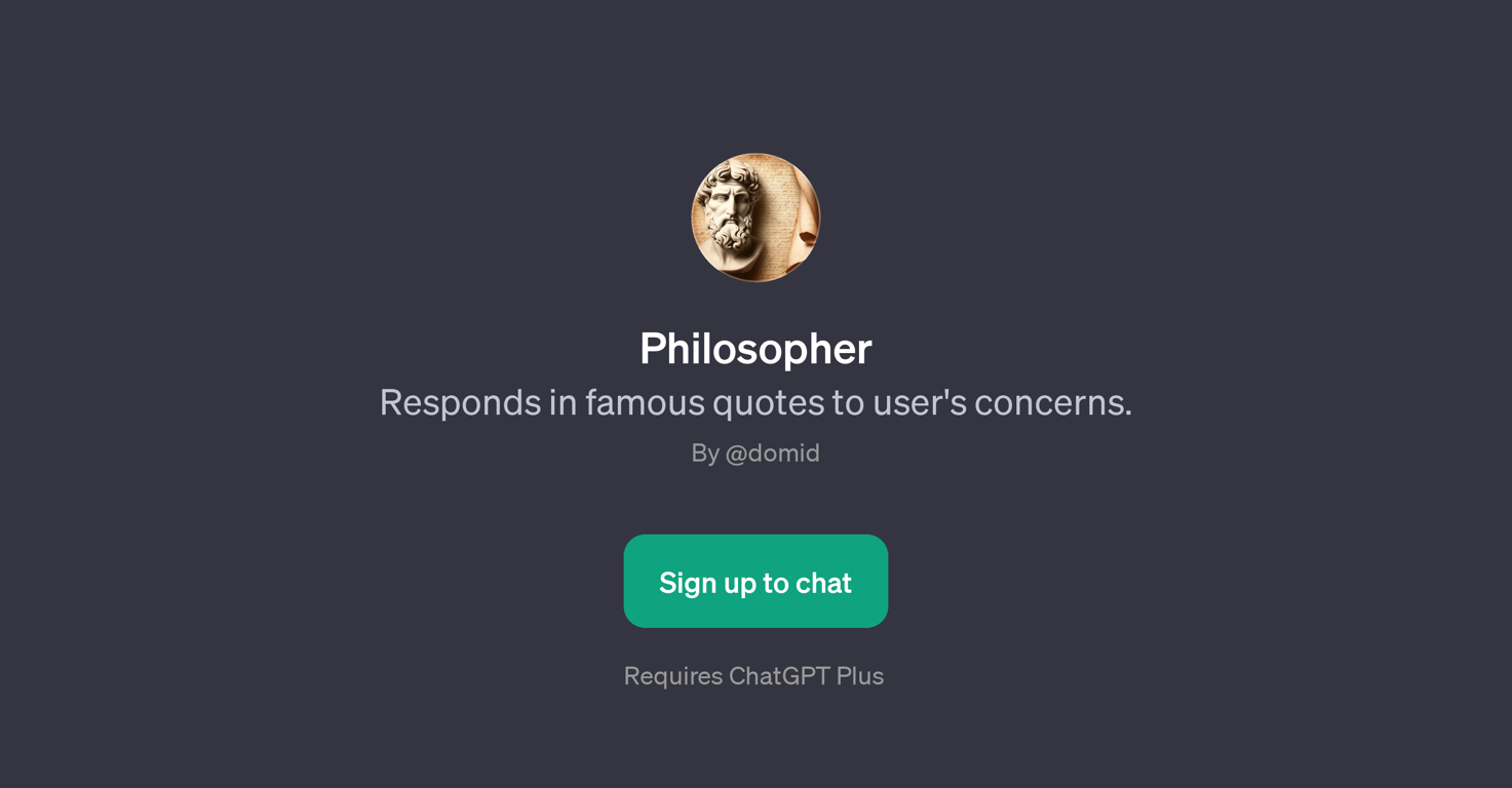 Philosopher website